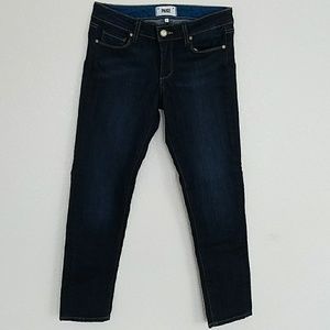 Dark, capri, skinny jeans